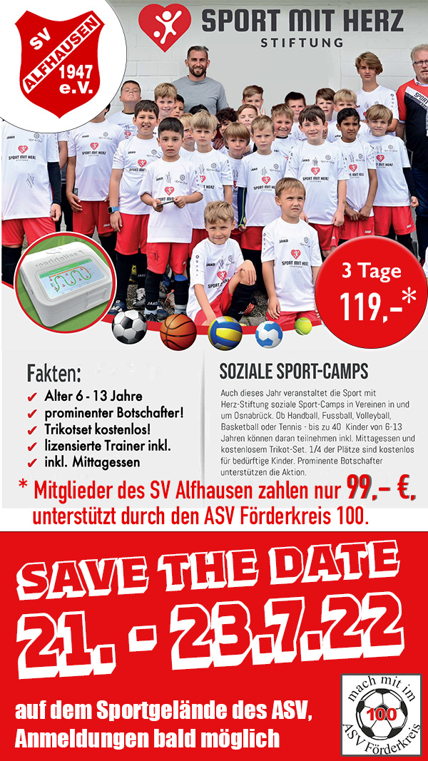 SV Alfhausen Sportcamp 2022